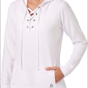 Reebok Lace-Up Hoodie